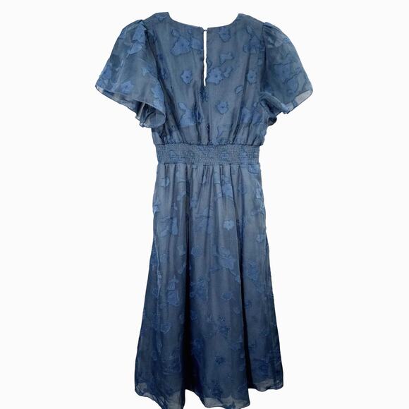 Baltic Born Blue Midi Dress - Picture 3 of 6